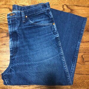 Men's blue Wrangler jeans